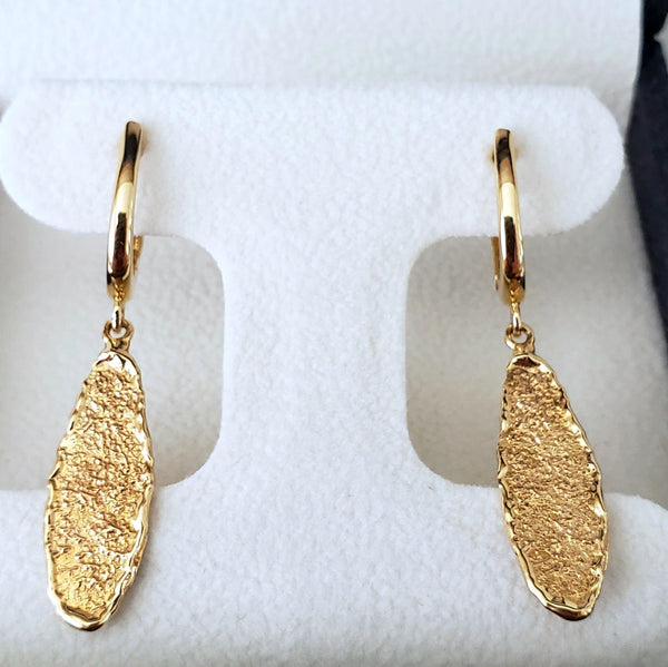 Dangle Gold Earrings