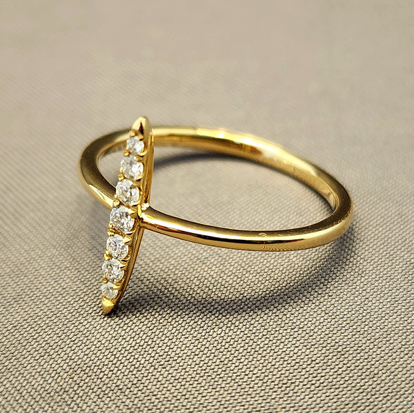 Diamond "Spike" Ring