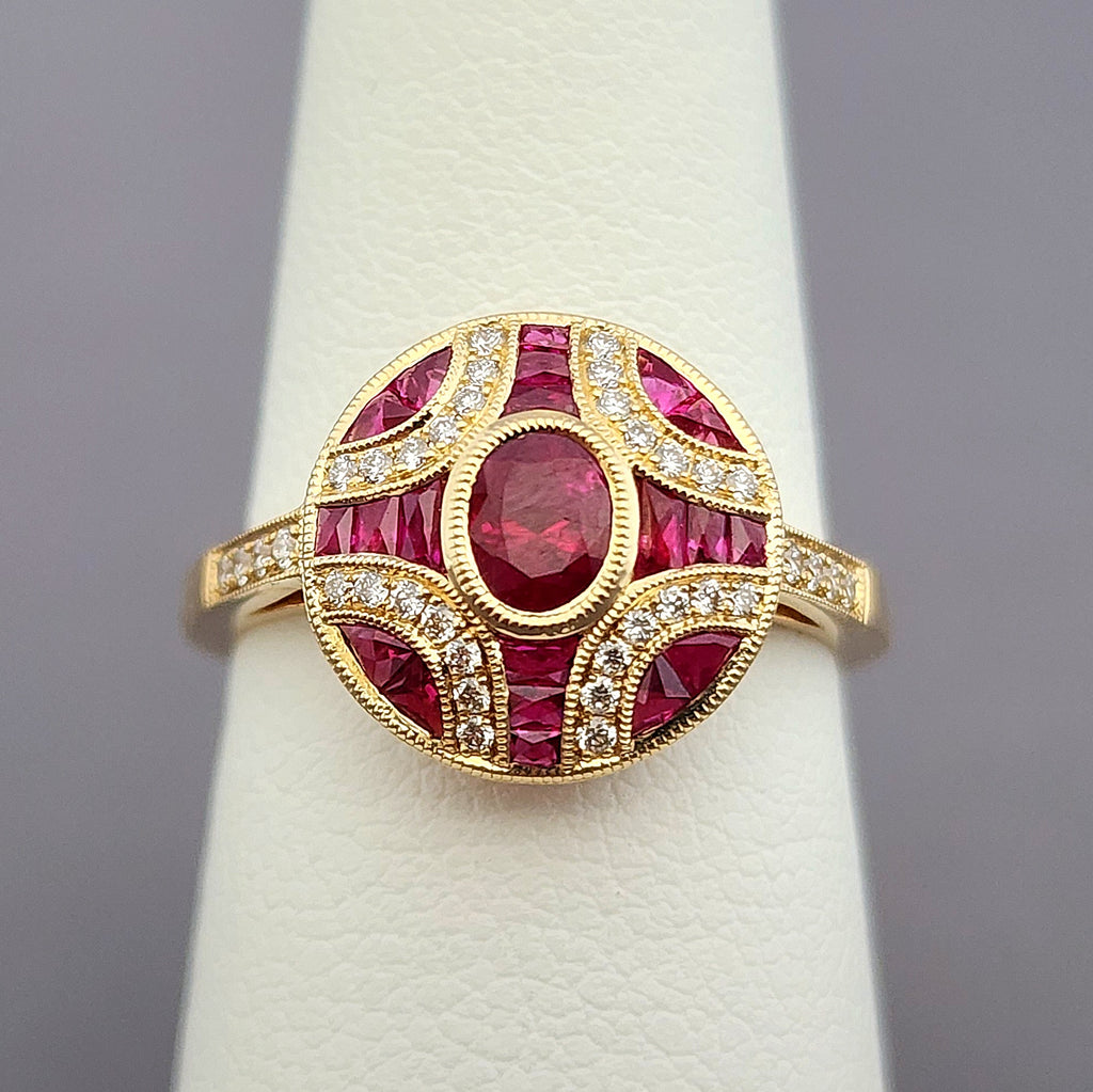 Ruby & Diamond Ring
