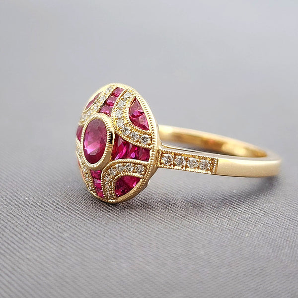 Ruby & Diamond Ring