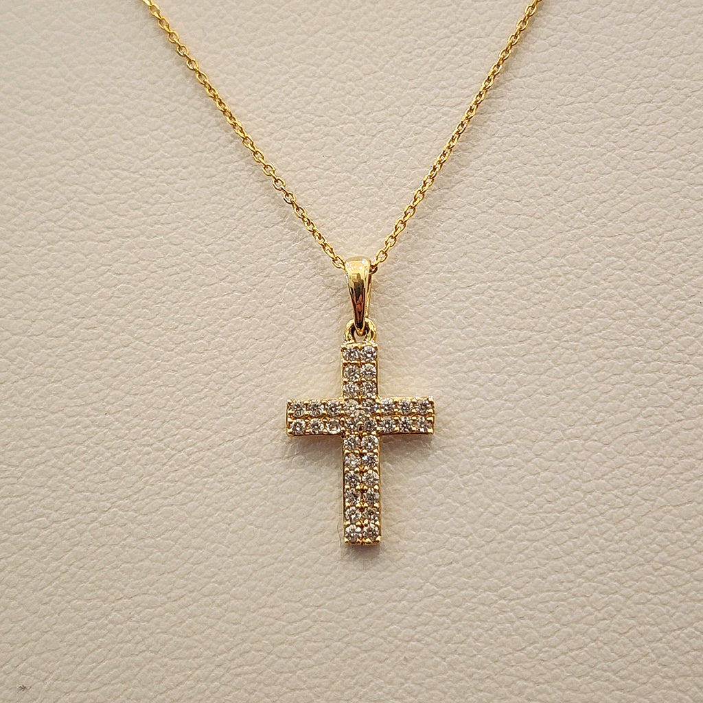 Diamond Cross Necklace