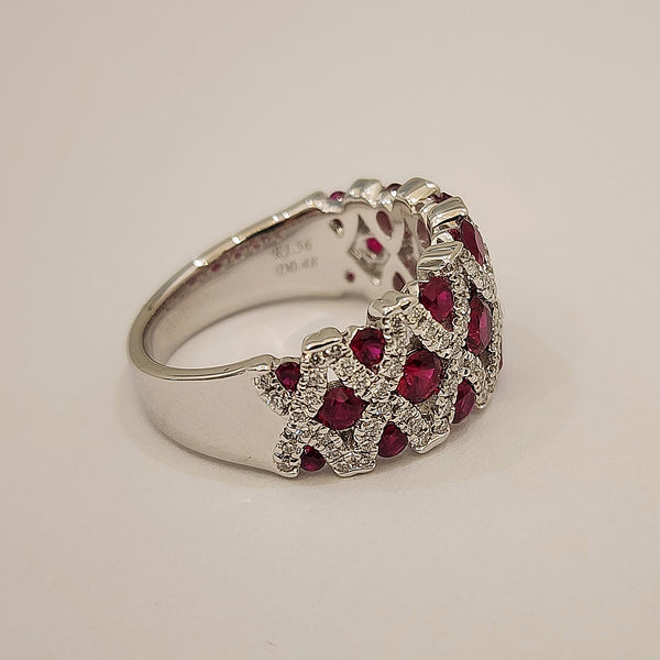 Ruby & Diamond Band