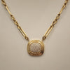 Pave Diamond Necklace