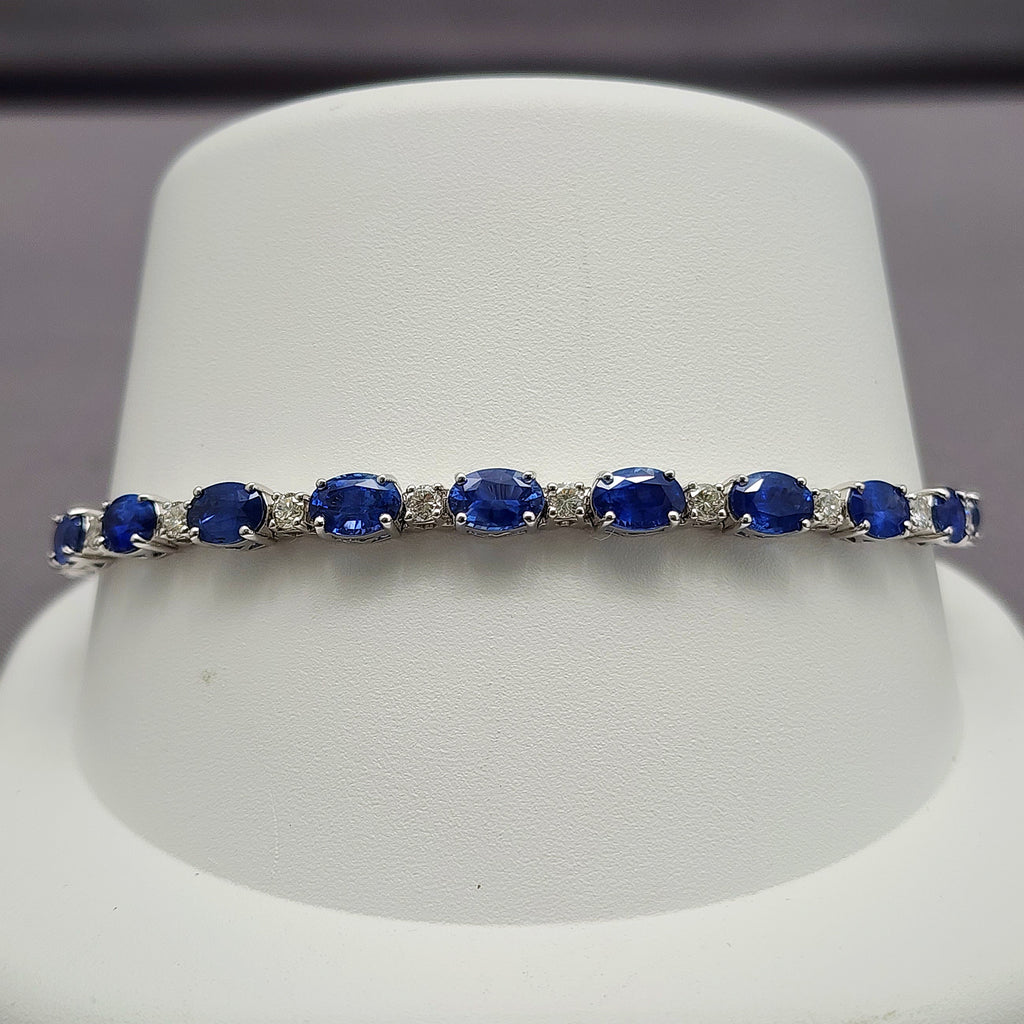 Sapphire & Diamond Bracelet