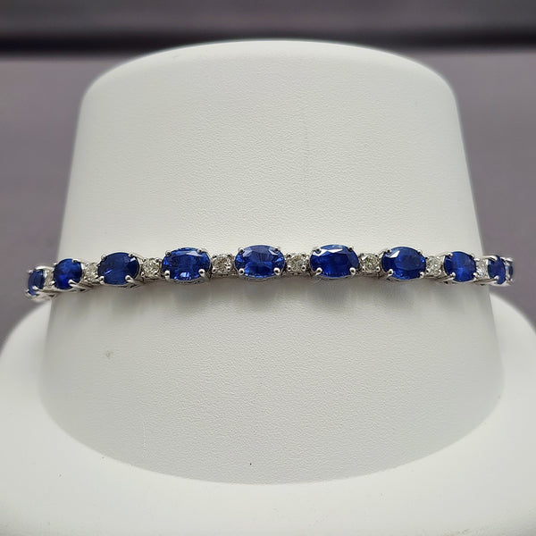 Sapphire & Diamond Bracelet