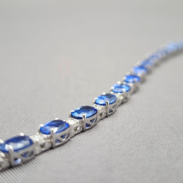 Sapphire & Diamond Bracelet