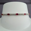 Ruby & Diamond Bangle Bracelet