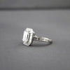 1.57ct Emerald Cut Diamond Engagement Ring