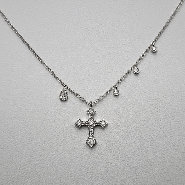 Diamond Cross Necklace