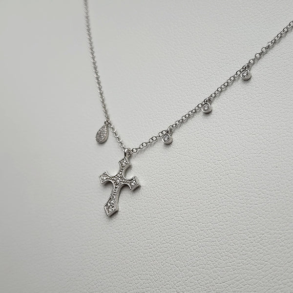 Diamond Cross Necklace