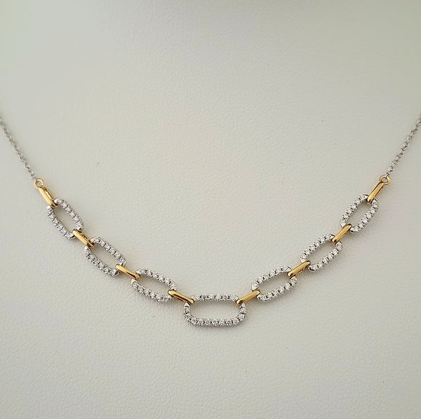 Diamond Link Necklace