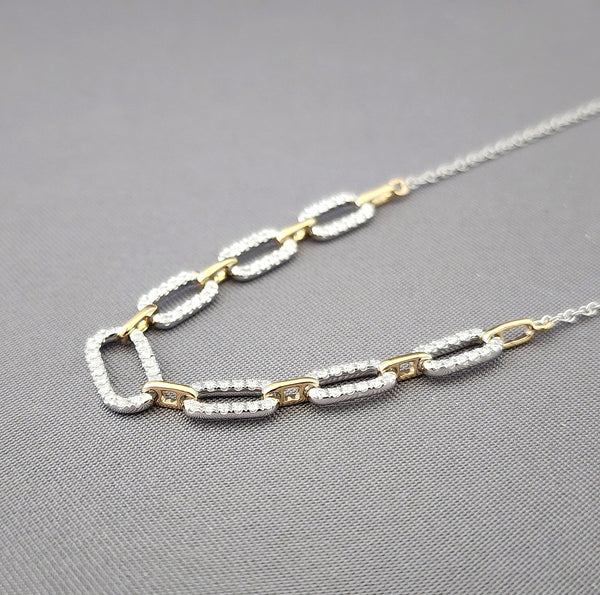 Diamond Link Necklace
