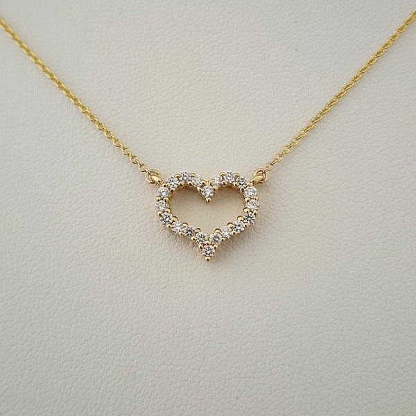 Diamond Heart Necklace