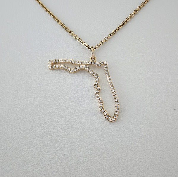 Diamond Florida Pendant