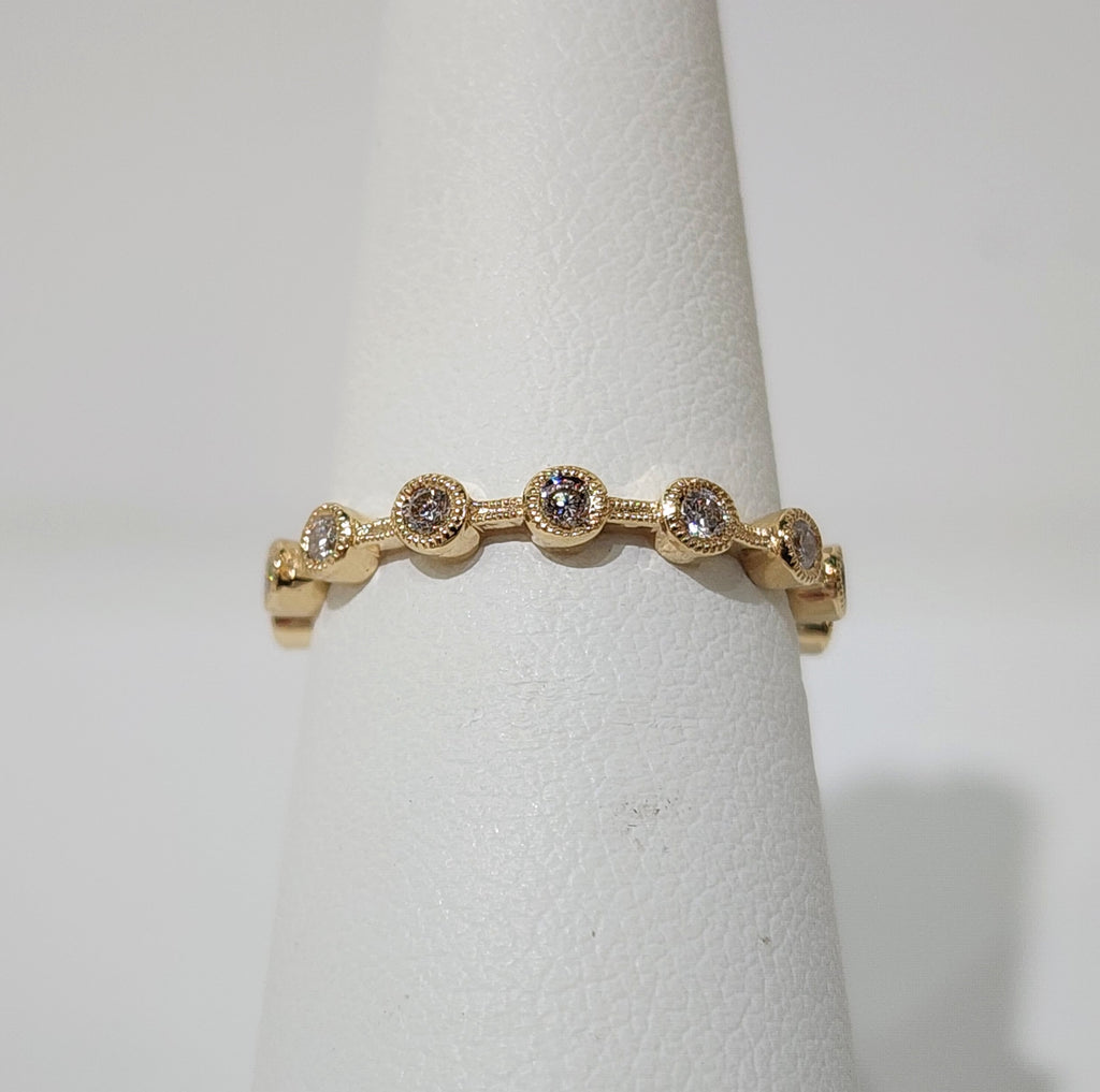 Diamond Station Eternity Band