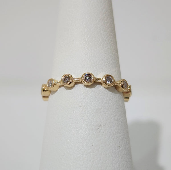 Diamond Station Eternity Band