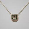 Emerald & Diamond Necklace