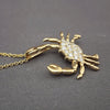 Diamond Crab Pendant