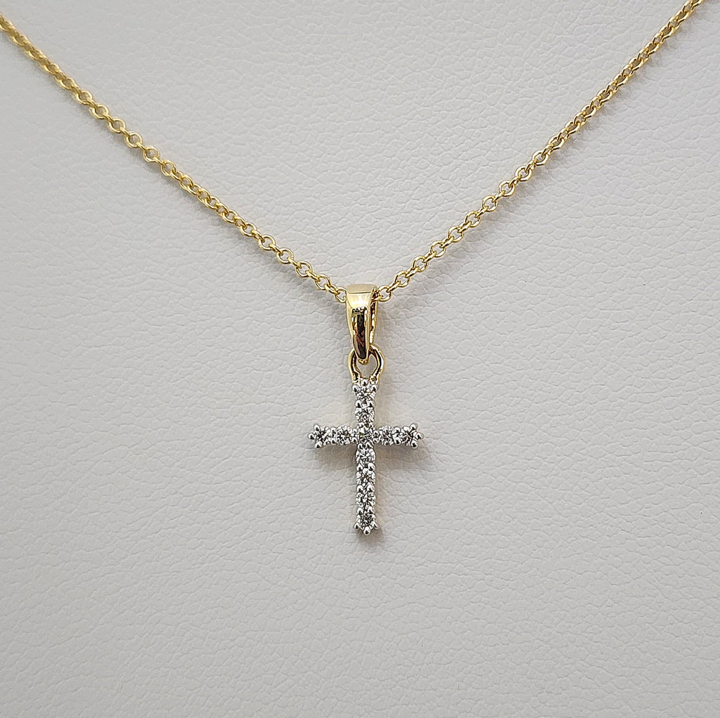 Diamond Cross Pendant