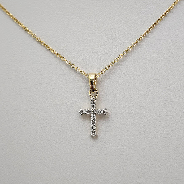 Diamond Cross Pendant
