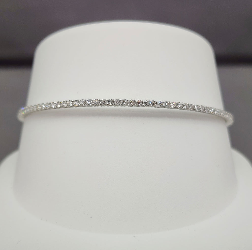 Diamond Bangle Bracelet