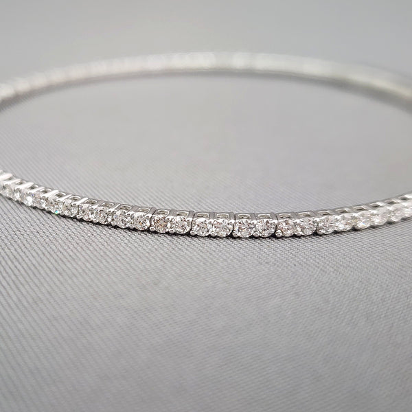 Diamond Bangle Bracelet