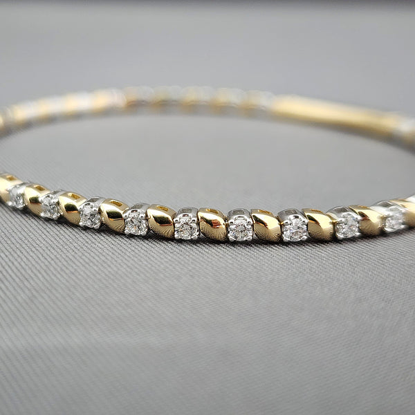 Diamond Bangle Bracelet