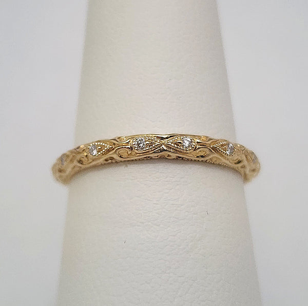 Diamond Textured Band