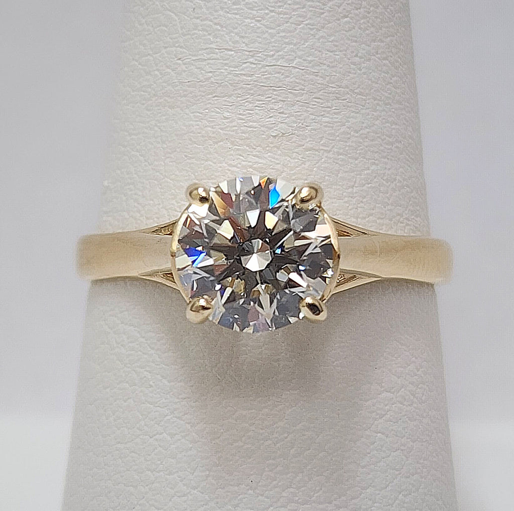 1.50ct Round Diamond Engagement Ring