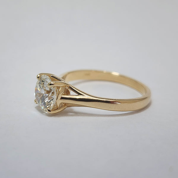 1.50ct Round Diamond Engagement Ring