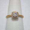 Diamond Cluster Ring