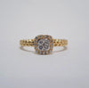 Diamond Cluster Ring