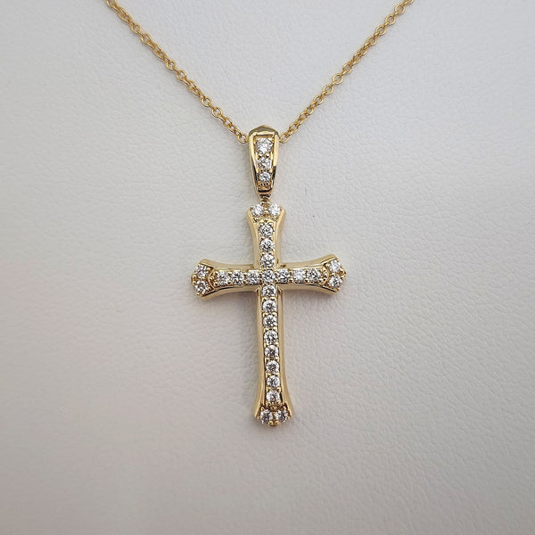 Diamond Cross Pendant