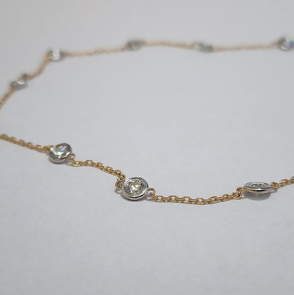 Diamonds By The Yard Necklace