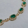 Emerald & Diamond Bracelet