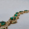 Emerald & Diamond Bracelet