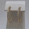 Diamond Hoop Earrings