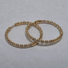 Diamond Hoop Earrings
