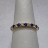Sapphire & Diamond Band