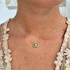 Emerald & Diamond Necklace