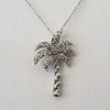 Diamond Palm Tree Necklace