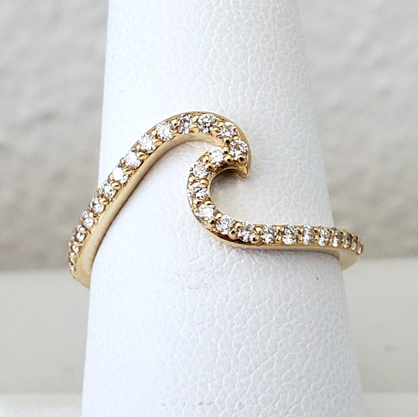 Diamond Wave Ring – S. E. Joseph Jewelers