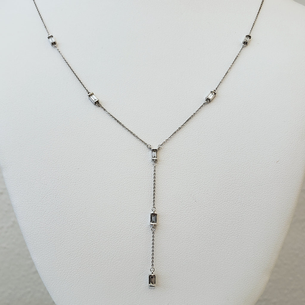 Diamonds By The Yard Lariat Style Necklace