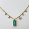 Turquoise & Diamond Necklace
