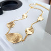 Yellow Gold Panel Necklace