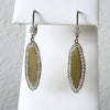 Diamond & Gold Dangle Earrings