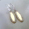 Diamond & Gold Dangle Earrings