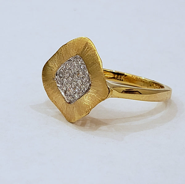 Botanical Inspired Diamond Ring
