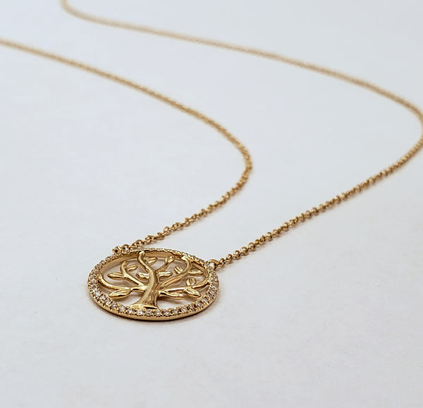 Tree of Life Diamond Necklace